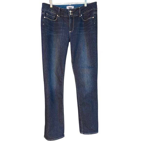 Paige Dark Wash‎ Straight Leg Jeans Hidden Hills - Picture 1 of 7